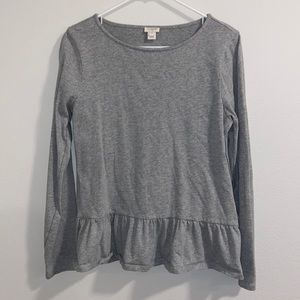 J Crew long sleeve top